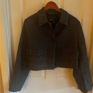 GAP Women's Dark Gray Suit Jacket